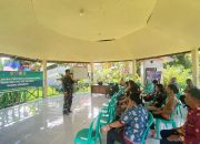 Beri Wawasan Yang Luas, Satgas TMMD Reg ke-123 Kodim 1019/Katingan, Sosialisasikan Bahaya Teroris dan Paham Radikal