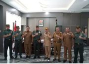 Danrem 102/Pjg Terima Kunjungan Gubernur Kalteng