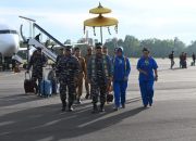 Pangkoarmada I Kunjungi Lanal Kumai Awali Pembangunan Mako Baru, Perkuat Pertahanan Maritim