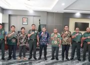Danrem Terima Audensi Dari BPK, Prov. Kalteng