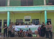 Berkah Ramadhan , 8 Angkatan Bintara Polres Katingan Kompak Berbagi Sesama