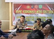 Pastikan Pengamanan Mudik Lebaran Maksimal, Polres Pulang Pisau Gelar Rakor Lintas Sektoral Operasi Ketupat Telabang 2025