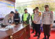 Kapolres Katingan Tinjau Pos Pelayanan dan Pos Pengamanan 2025 dalam Operasi Ketupat Telabang