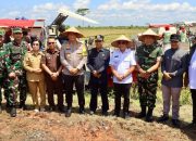 Dukung Ketahanan Pangan, Kapolda Kalteng Bersama Gubernur dan Forkopimda Panen Raya Padi di Pulang Pisau Serentak Bersama 13 Provinsi Lainnya