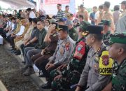 Kapolres Pulang Pisau Dampingi Kapolda Kalteng Hadiri Panen Raya Padi Serentak di Kawasan Food Estate