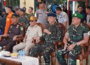 Danrem 102/Pjg Hadiri Sartijab Dansat Brimob Polda Kalteng
