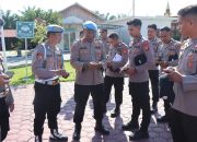 Seusai Apel Sie Propam Polres Katingan Cek Sikap Tampang, Kelengkapan Perorangan