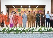 Danlanud Iskandar beserta Ketua PIA AG Cb 8/D.I Lanud Iskandar Hadiri Peringatan Hari Kartini