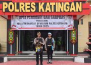 Polres Katingan Gelar Apel Personel dan Sarpas Menjelang Kegiatan May Day 2025