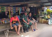 Babinsa Koramil 1019-03/Katingan Hilir Laksanakan Komsos