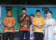 Bupati Dan Wakil Bupati Seruyan,Mengadakan Acara Syukuran di Kecamatan Hanau.