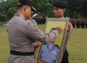 Polres Lamandau Gelar Upacara Pemberhentian Tidak Hormat terhadap Anggota yang Melanggar Kode Etik   
