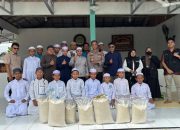 Kapolres Katingan Salurkan Infaq Beras ke Ponpes