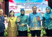 Waket 1 TP PKK Kab Mura Hadiri Rakor Tanggap Narkoba