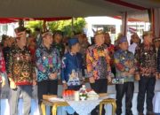 Bupati Murung Raya Hadiri Apel Besar Beserta Kepala Desa dan Damang