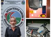 Polres Seruyan Ungkap Kasus Narkotika Jenis Sabu di jalan Jendral Sudirman.