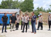 Penggerebekan Peredaran Sabu, Polres Katingan Ringus Tiga Orang dan Musnahkan 2 Bangunan