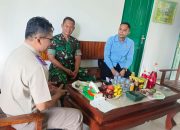 Pererat Silaturahmi, Danramil 1016-06 /Kurun Sambut Kunker Kepala Kantor Pertanahan Kabupaten Gunung Mas