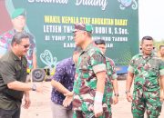 Wakasad Tinjau Kesiapan Pembangunan Batalyon TP 831/Panunjung Tarung