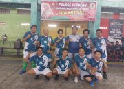 Meriahkan Ulang Tahun Bhayangkara Hantantiring Ke -79,PWRI-PWI Kabupaten Seruyan,Ikut Lomba Turnamen Bola Futsal.