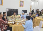 Bupati Murung Raya dan Bupati Gunung Mas Makan Malam Bersama Gubernur Kalteng, Bahas Sinkronisasi Program Daerah