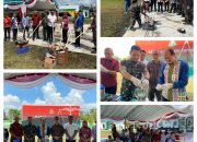 Perwira Seksi Oprasi Hadiri Pemusnahan Barang Bukti di Kantor Kejaksaan Negeri Katingan.