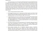 Direktur CV.Alvindo Karyawan Lestari Menyurati Bupati Guna Minta Bantu Mediasi Dengan PT.Maruwei Coal.