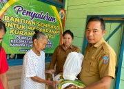 Pemdes Puruk Batu Membagikan Sembako Untuk Masyarakat Miskin dan Penyandang Disabilitas