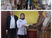 Fetty Azizah Setyawati Ketua Yayasan Seruyan Harapan Bangsa,Ikut Serta Dalam Membagikan Program MBG di 26 Sekolah dan di Dua Kecamatan di Kabupaten Seruyan.