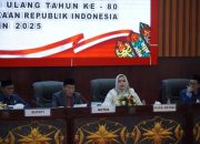 Bupati Murung Raya dan Ketua DPRD Hadiri Pidato Kenegaraan Presiden Prabowo Secara Virtual