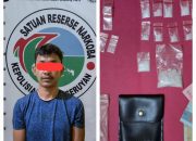 Polres Seruyan Tangkap Pengedar Sabu di Desa Sukajaya,12 Paket Diamankan.