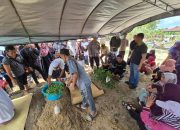 Turut Berduka Cita, Kapolres Katingan Melayat ke Pemakaman Warganya