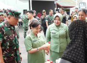 TNI Hadir Untuk Masyarakat, Kodam XXII/Tambun Bungai Gelar Bakti Sosial