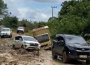 Kondisi Jalan Puruk Cahu Palangka Raya Di Nilai Kurang Perhatian Pemerintah