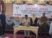 Bupati Mura Pimpin Sertijab Pejabat Pimpinan Tinggi Pratama