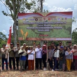 Polri Dorong Swasembada Pangan Lewat Penanaman Jagung Serentak