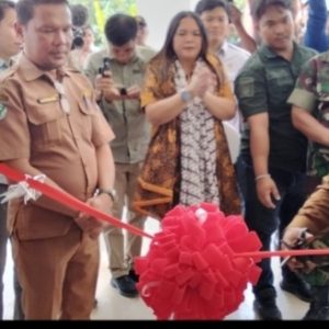 Bupati Murung Raya Resmikan Puskesmas Lopo Mamuh di Desa Mantiat Pari