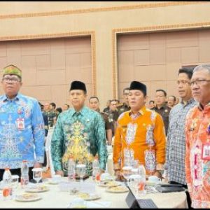 Wabup Rahmanto Muhidin Hadiri Rakor Penanganan Konflik Sosial se-Kalteng