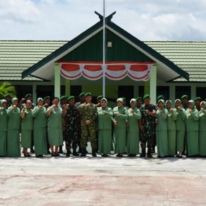 Pererat Silaturahmi, Dandim 1016/Palangka Raya Kunjungi Koramil Jajaran