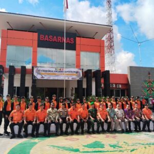 Perkuat Sinergitas, Kasatsamapta Polresta Palangka Raya Hadiri Pembukaan Pelatihan Dasar SAR