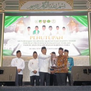 Kafilah Murung Raya Rebut Juara Umum III di MTQH Tingkat Provinsi