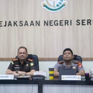 Kejari dan Polres Seruyan Ikut Arahan Strategis Terkait Implementasi KUHP dan KUHAP Baru.