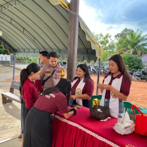 Polsek Seruyan Tengah Amankan Perayaan Natal Remaja dan Pemuda GKE Bethesda.