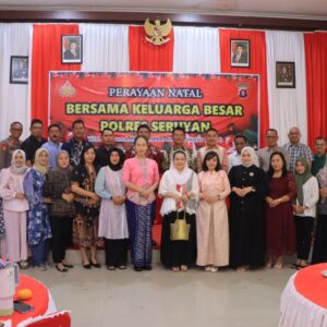 Perayaan Natal Polres Seruyan,Wadah Sinergi Forkopimda dan SOPD.