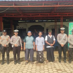 Kawal Jamaah Haul Sekumpul,Satlantas Polres Seruyan Pastikan Jalur Lintas Bangkal Aman dan Nyaman.