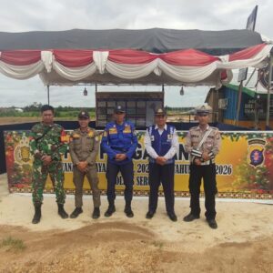 Polres Seruyan Pastikan Jalur Haul ke-21 dan Pos Pam Nataru Bangkal Aman Terkendali