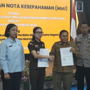 Camat Batura Tegaskan Komitmen: 11 Desa di Barito Tuhup Raya Resmi Sepakati MoU Penanganan Hukum Perdata dan TUN
