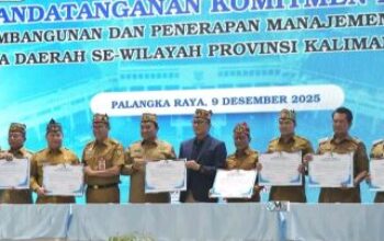 Bupati Heriyus Tegaskan Komitmen Mura Dukung Manajemen Talenta ASN se-Kalteng