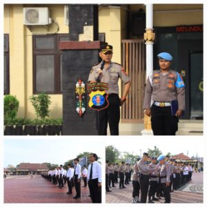 Wakapolres Seruyan Pimpin Jam Pimpinan,Tegaskan Apel Pagi Sebagai Pondasi Kedesiplinan.