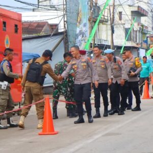Kapolres Katingan Tinjau Pengamanan Isra Mi’raj dan Haul Guru Sekumpul